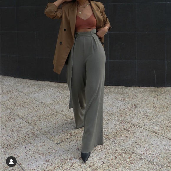 Last🔥🔥Zara knit  pants bloggers favorite - Picture 3 of 16